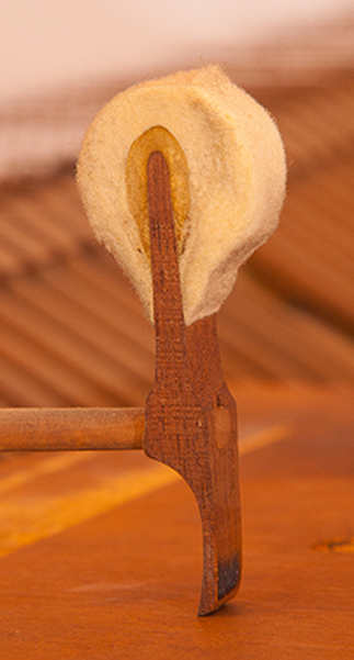 Steinway Hammer three